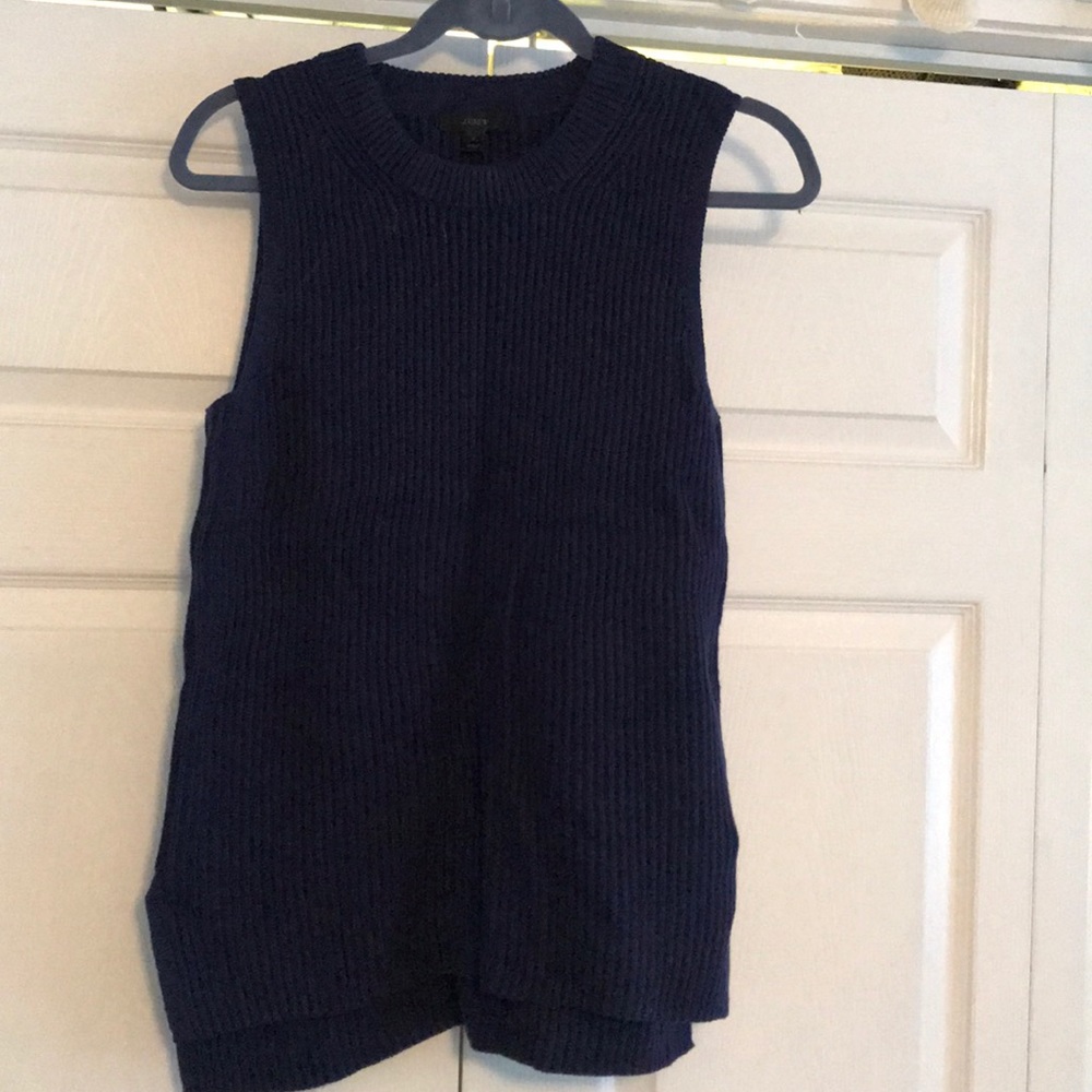 J.Crew sleeveless sweater